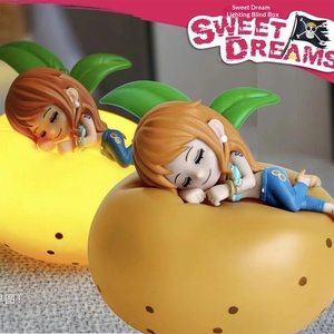 Autentico King of Sea Sweet Dream Night Light Blind Box Luffy Japan Glass Light Language Craft Wisdom Animation Handmade - Product Image 2