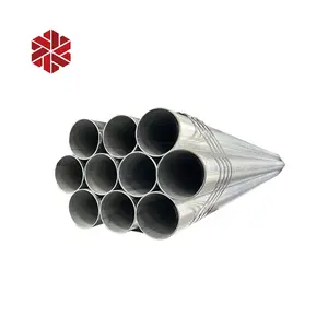 100mm Diameter Galvanized Steel Pipe Astm A53 hot dip gi round steel tube