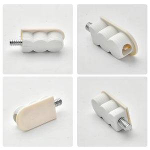 ตัวเชื่อมต่อเฟอร์นิเจอร์แบบ 3-in-1 รุ่นใหม่ พร้อมกลอนล็อคแบบสกรู ผลิตจากเหล็กและพลาสติกขนาดเล็ก สำหรับระบบยกประตูตู้ ติดตั้งบนผนัง แบบไม่สามารถถอดออกได้ - Product Image 5