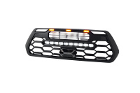 Calandre de voiture en ABS noir mat de haute qualité, pare-chocs, éclairage LED, calandre avant pour Tacoma 16-23, accessoires extérieurs 2016-2023