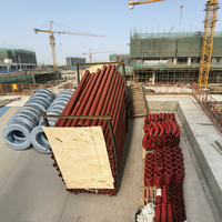Bétonnière diesel professionnelle avec pompe, mini bétonnière et pompe fournie par l'usine