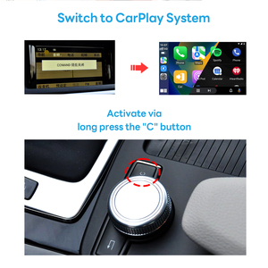 MB W221 NTG4.0 C204 CarPlay 용 자동차 비디오 인터페이스 GLK C S 클래스 OEM LVDS 플러그 앤 플레이 용 <span class=keywords><strong>Android</strong></span> 자동 상자 CarPlay 키트에 추가 - Product Image 4