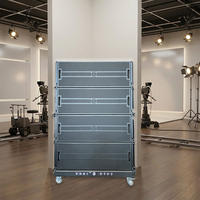 Haut-parleur Line Array externe à trois voies de performance professionnelle de grande envergure, série LS3 MRL, avec aimant néodyme, 8 Ohm 250W, enceinte en bois LF