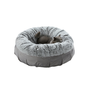 UFBemo maßge schneiderte heiße Verkauf Luxus Winter Warm Soft <span class=keywords><strong>Memory</strong></span> <span class=keywords><strong>Foam</strong></span> Langlebige Plüsch Welpe Runde Haustier Bett Katzen bett - Product Image 2