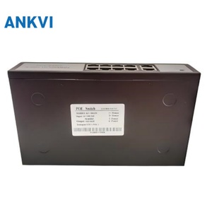 KU-9011G 8-Port Gigabit <b>PoE</b> <b>Switch</b> 2 Uplink+SFP 30W/Port 120W VLAN 802.3at/af - Product Image 3