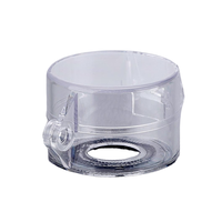 Cache-bouton d'arrêt d'urgence 22-30 mm en PC transparent, protection de sécurité verrouillable anti-manipulation pour interrupteur à bouton-poussoir