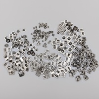 Anneau métallique A-095 de clips métalliques en plastique Mécanismes de verrouillage à ressort en métal