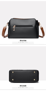 Bolsos de Mano de Cuero PU de Alta Calidad, Bolsos de Lujo para Mujer, Bolsos de Diseñador, Bolsos de Hombro para Dama - Product Image 5