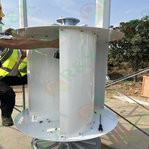 Motor Eólico de Eje Vertical Trifásico de Alta Eficiencia RX-HV 96V-380V, 20kW 30kW 50kW para Uso Residencial RX-HV 5kw-50kw - Product Image 5