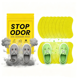 Patchs déodorants pour pieds à la <span class=keywords><strong>citronnelle</strong></span> et vitamine C, directement de l'usine, bactériostatiques, frais, pour chaussures de sport et contrôle des odeurs, autocollants pour semelles intérieures - Product Image 5