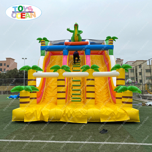 <span class=keywords><strong>2025</strong></span> phong cách mới dành cho người lớn trẻ em ngoài trời lớn Inflatable khủng long trượt nước trượt - Product Image 3
