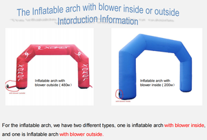 Arco de Carrera Inflable Personalizado CATC con Soplador Incorporado |   Puerta de Meta del Maratón |   Arco de Meta de la Marca City Race |   MOQ-1 - Product Image 4
