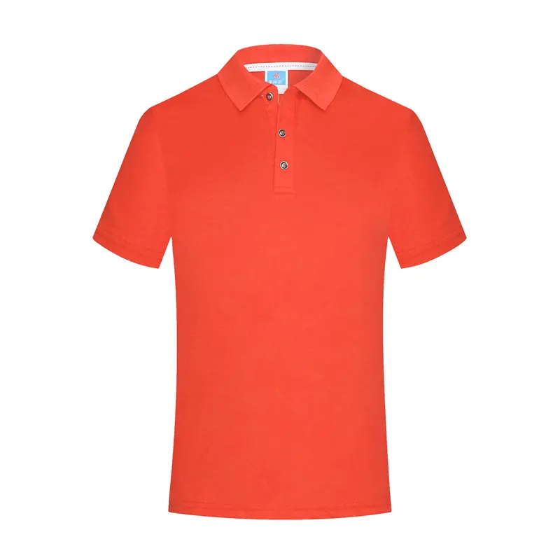 Groothandel Promotie Custom Logo Pure Pigment Polyester Geborduurde Polo Shirt Mannen Polo Shirt Afdrukken Sneldrogende Polo Shirt