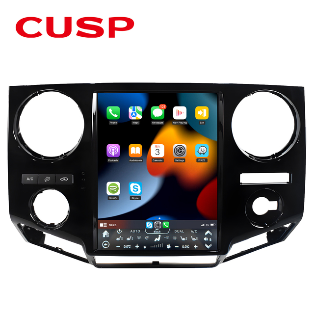 Ford F-250/F-350 2008-2016 12.1 Inch Car Display Android Auto Stereo Tesla Style Radio With Android Auto & DSP Functions
