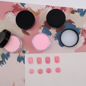 4pcs/set <strong>Ombre</strong> <strong>Pink</strong> <strong>Acrylic</strong> Powder 3 in 1 Carving Extension Dipping 15g Professional Crystal <strong>ACRYLIC</strong> POWDER COVER <strong>PINK</strong> Set - Product Image 6