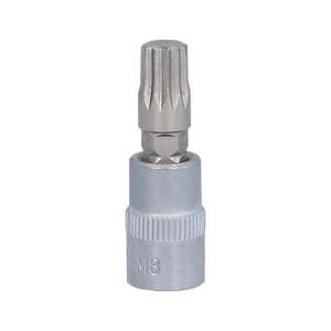 KS TOOLS 1/4" Bit <b>socket</b> <b>spline</b> (XZN), M8 - Product Image 4