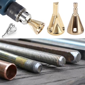 Herramienta <span class=keywords><strong>de</strong></span> Desbarbado y Biselado Externo <span class=keywords><strong>de</strong></span> Acero Inoxidable para Eliminar Rebabas y Reparar Metal, para Brocas <span class=keywords><strong>de</strong></span> Mandril - Product Image 3