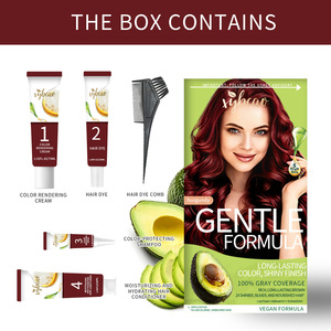 <span class=keywords><strong>Tinte</strong></span> <span class=keywords><strong>para</strong></span> <span class=keywords><strong>Cabello</strong></span> Rojo Borgoña, Color Vino Intenso, Cobertura Total de Canas, Brillo Intenso, Suave y Sedoso, Coloración Profesional <span class=keywords><strong>para</strong></span> Salón, OEM/ODM - Product Image 2