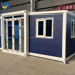 Casa Prefabbricata Espandibile in Container <span class=keywords><strong>da</strong></span> 40Ft e 20Ft Pronta all'Uso, Villa Prefabbricata Pieghevole in Acciaio Leggero in Vendita - Product Image 2
