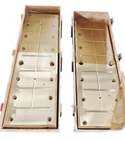 Pièces de revêtement résistantes à l'usure pour laminoir en aluminium-bronze ZCuAl10Fe3 sur mesure, usinage CNC