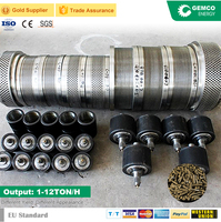 Nouvelle machine à granulés d'aliments en acier inoxydable haute performance pour buffles d'eau, zébus, bovins, bison et autres ruminants, 1-12 tonnes/heure, 2-8 mm
