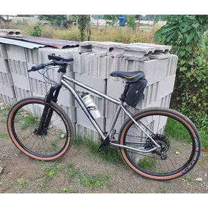 Bicicleta de Montaña de Aleación de Titanio de Alta Resistencia con Cuadro de Titanio de 27.5/29 Pulgadas y Grupo Completo <span class=keywords><strong>XT</strong></span>/M8100-24S - Product Image 1