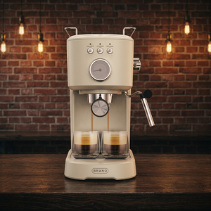 เครื่องชงกาแฟเอสเพรสโซกึ่งอัตโนมัติขนาดเล็กแบบ OEM ODM รับทำโลโก้ตามสั่งสำหรับการสั่งซื้อจำนวนมาก - Product Image 1