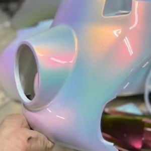 Số lượng lớn óng ánh cầu vồng Aurora siêu Chrome Tắc Kè Hoa sắc tố bột màu thay đổi màu sắc sơn xe sắc tố - Product Image 4