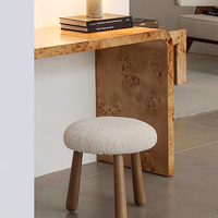 Table console en bois moderne et durable de style minimaliste avec étagère pour salon, chambre, appartement et hôtel