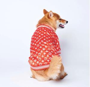 مصنع بالجملة المصمم الفاخر معطف الكلب سترة الكلب الأعلى سترة الشتاء الفرنسية بولدوج أزياء الكلاب - Product Image 4