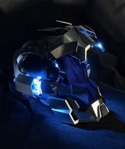 Máscara <span class=keywords><strong>Inteligente</strong></span> <span class=keywords><strong>Iron</strong></span> Hero <span class=keywords><strong>Man</strong></span> MK17 Jarvis - <span class=keywords><strong>Casco</strong></span> con Luces Controladas por Voz - Product Image 6