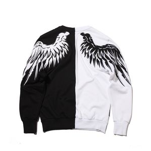 Custom logo Long Sleeve Hoodie Embroidery Pattern <strong>Funky</strong> Pullover Sweatshirts Coat for Unisex - Product Image 2