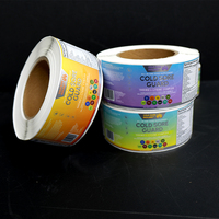 Étiquettes personnalisées imperméables en PVC holographique écologiques pour bouteilles de compléments alimentaires, estampage à chaud or mat, impression numérique, nutrition