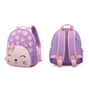 Mochila Infantil de Neopreno con Dibujos Animados, Linda Mochila Escolar para Niños y Niñas Preescolares - Product Image 4