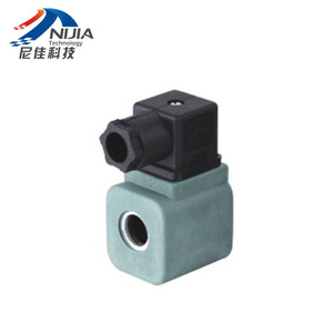 Vanne solénoïde Nija NJT 310, type piloté, vanne de commande directionnelle, vannes hydrauliques industrielles - Product Image 2