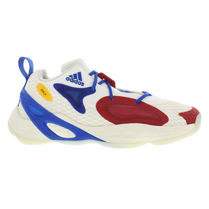 Adidas unisex exhibit A SM Fitness & Cross-Training รองเท้าสีครีม/แดง/น้ำเงิน | ของแท้100% - Product Image 4