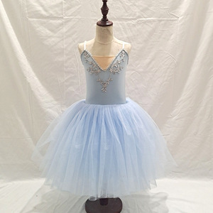 Robes de ballet HIPPO KIDS Performance, bleu, rose, noir, <span class=keywords><strong>rouge</strong></span>, tutu <span class=keywords><strong>classique</strong></span> professionnel, <span class=keywords><strong>justaucorps</strong></span>, vêtements de <span class=keywords><strong>danse</strong></span> - Product Image 6