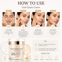 Crème anti-taches Lance Dark Spots, marque privée, réduit les taches brunes, crème hydratante éclaircissante pour le visage, convient à tous les types de peau