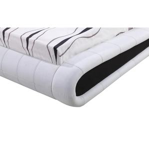 Modern White Leather King Size Soft <strong>Bed</strong> <strong>for</strong> <strong>Sale</strong> - Product Image 3
