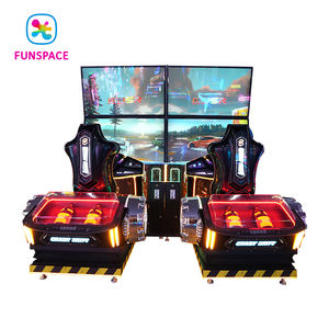 Máquina <span class=keywords><strong>de</strong></span> Videojuegos Arcade Operada con Monedas, Simulador <span class=keywords><strong>de</strong></span> Conducción <span class=keywords><strong>de</strong></span> Autos <span class=keywords><strong>de</strong></span> Carreras, Equipo <span class=keywords><strong>de</strong></span> Parque <span class=keywords><strong>de</strong></span> Diversiones, 3D 4D <span class=keywords><strong>de</strong></span> 65 Pulgadas - Product Image 2