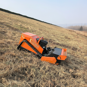 Débroussailleuse télécommandée sur chenilles pour terrains accidentés et coupes précises du gazon, vente directe usine - Product Image 2