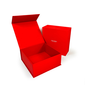 Emballage de boîte de papier de produits cosmétiques avec la fermeture magnétique d'aimant de papier de cadeau de couvercle - Product Image 1
