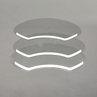 Visière de protection oculaire en plastique Kuliwei pour la coupe de cheveux - Protège-yeux jetables pour la protection des yeux, idéal pour la douche