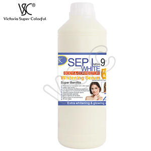 Serum Wajah Vegan AHA organik, untuk perawatan kulit pemutih Alfa Arbutin, Kecilkan pori-pori, manfaat Anti Penuaan, penghilang keriput - Product Image 5