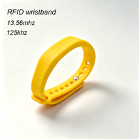 Pulsera de Silicona Impermeable con Chip RFID para Hoteles y Resorts