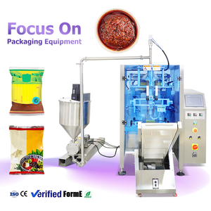 Machine d'emballage entièrement automatique pour films en rouleau, machine d'emballage de liquides pour sauces, assaisonnements et vinaigrettes - Product Image 1