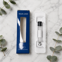 Boîte en carton recyclé de luxe personnalisée pour cartouches de 3 ml, boîte d'échantillons avec plateau pour cartouches