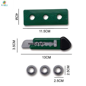 Juego <span class=keywords><strong>de</strong></span> <span class=keywords><strong>herramientas</strong></span> <span class=keywords><strong>de</strong></span> construcción para niños verdes, juego <span class=keywords><strong>de</strong></span> simulación, juego <span class=keywords><strong>de</strong></span> rol <span class=keywords><strong>de</strong></span> ingeniero <span class=keywords><strong>de</strong></span> plástico educativo, juguetes para niños y niñas <span class=keywords><strong>de</strong></span> 4 años en adelante - Product Image 6