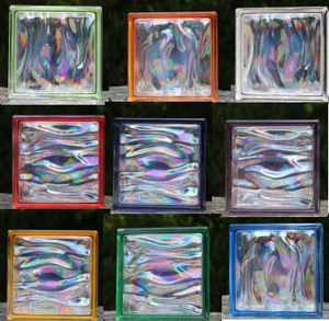 Haute qualité 190*190*80mm <span class=keywords><strong>brique</strong></span> <span class=keywords><strong>verre</strong></span> bloc bas prix pour extérieur bâtiment hôtel salon cuisine utilisation extérieure - Product Image 5