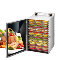 Intelligente Fruit Voedseldroogmachine Groentedroogmachine Commerciële Huishoudelijke Voedsel Dehydrator Machine Cassave Droger